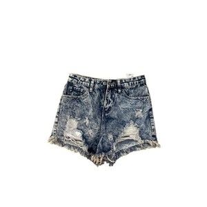 SHEIN Distressed Jean Shorts | XS (NWOT)​